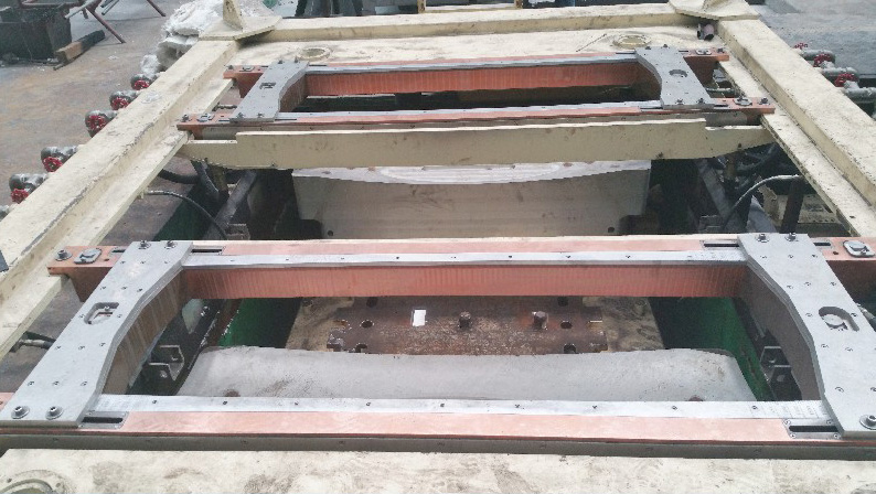 单排水式铜制可调结晶器